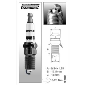 BRISK PERFORMANCE IRIDIUM SPARK PLUG