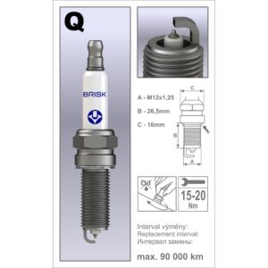 BRISK PLATIN SPARK PLUG