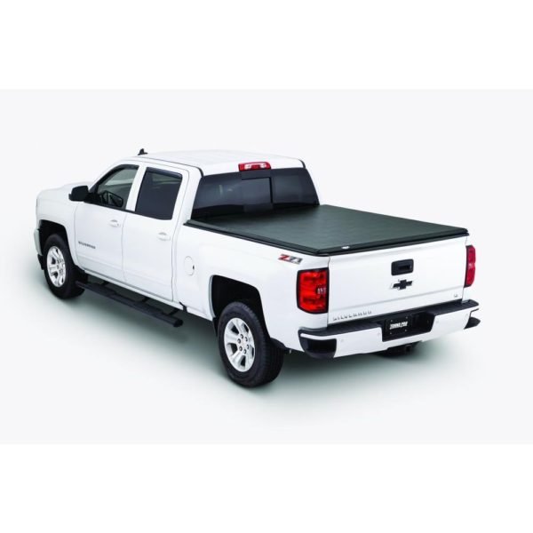 Tonno Pro HF-159 Black Hard Fold Tri-Folding Truck Bed Cover for 2014-2018 Chevrolet Silverado/GMC Sierra 1500, 2015-2019 Silverado 2500, 3500/GMC Sierra 2500 HD, 3500 | Fits 5.8 Ft. Bed