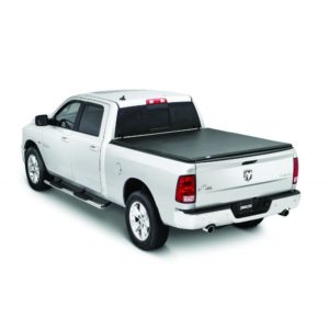 Tonno Pro HF-252 Black Hard Fold Tri-Folding Truck Bed Cover for 2005-2011 Dodge Ram Dakota, 2006-2008 Mitsubishi Raider | Fits 5.3 Ft. Bed