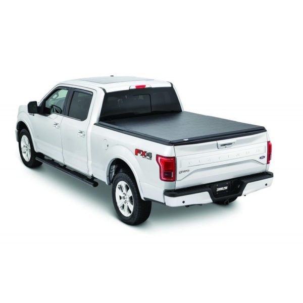 Tonno Pro HF-350 Black Hard Fold Tri-Folding Truck Bed Cover for 2004-2008 Ford F-150, 2006-2008 Lincoln Mark LT | Fits 6.5 Ft. Bed