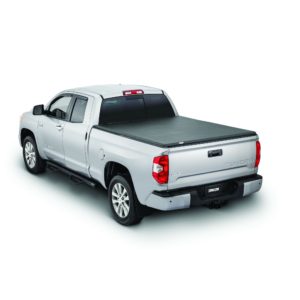 Tonno Pro HF-563 Black Hard Fold Tri-Folding Truck Bed Cover for 2007-2013 Toyota Tundra | Fits 6.5 Ft. Bed, Without Utility Track System