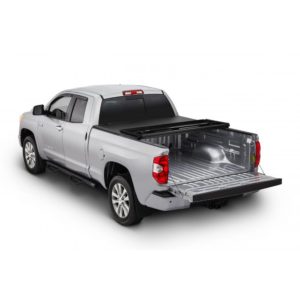 Tonno Pro HF-600 Black Hard Fold Tri-Folding Truck Bed Cover for 2006-2014 Honda Ridgeline | Fits 5 Ft. Bed