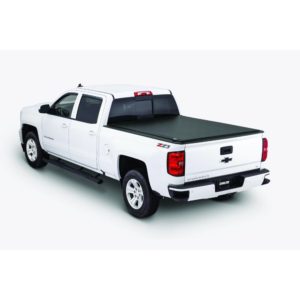 Tonno Pro LR-1040 Lo-Roll Vinyl Rollup Truck Bed Cover for 2007-2013 Chevrolet Silverado/GMC Sierra 1500, 2500, 3500 | Fits 8 Ft. Bed