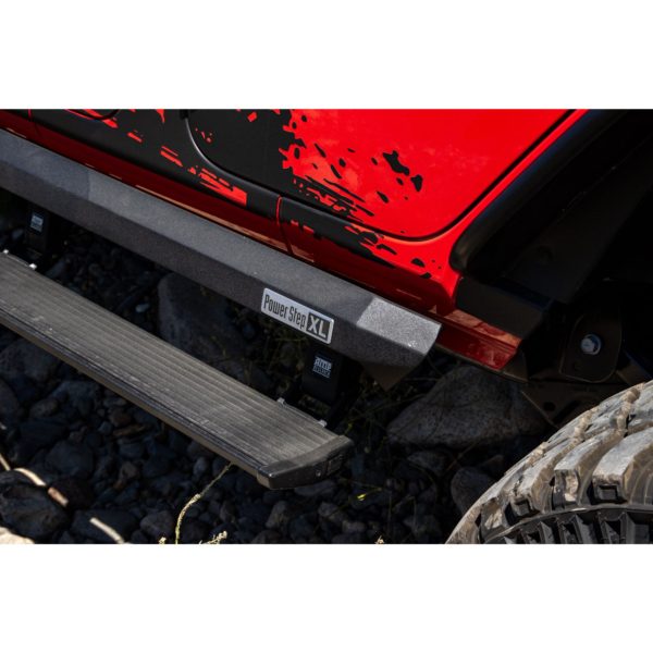 AMP Research 77132-01A PowerStep XL Electric Running Boards for 2018-2021 Jeep Wrangler JL, 4-Door