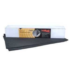 Under Carpet Floor Kit - 1/2in Silencer Megabond Thermal Insulating and Sound Absorbing Self-Adhesive Foam-2 Sheets 23inx36in ea 11.5 sq ft
