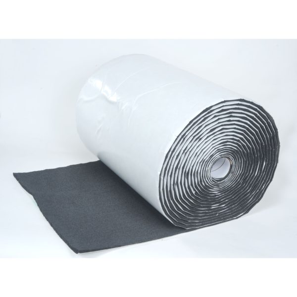 1/2in Silencer Megabond Thermal Insulating Self-Adhesive Foam Bulk Roll - 24inx50' ea 100 sq ft