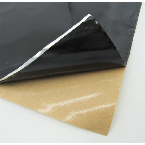 Floor/Firewall Kit - Stealth Black Foil with Self-Adhesive Butyl-20 Sheets 12inx23in ea 38.7 sq ft